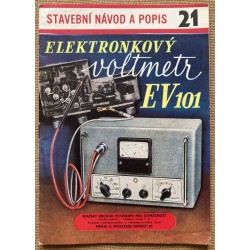 Stavební návod a popis 21: Elektronkový voltmetr EV101